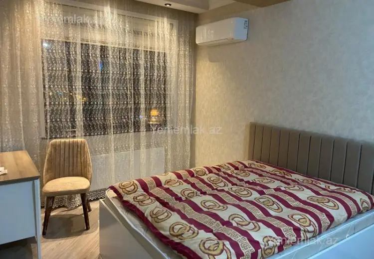 1 200 AZN - 2 otaqlı mənzil Kirayə (aylıq), Nərimanov, Bakı
