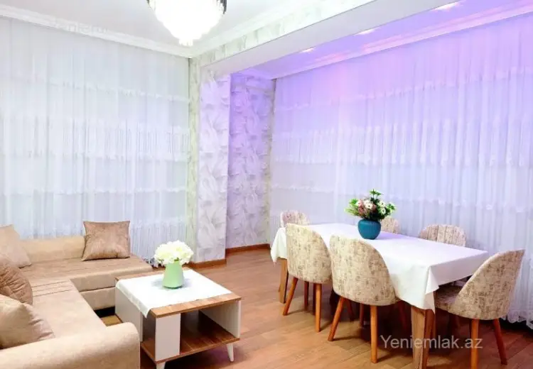 1 100 AZN - 2 otaqlı mənzil Kirayə (aylıq), Nərimanov, Bakı