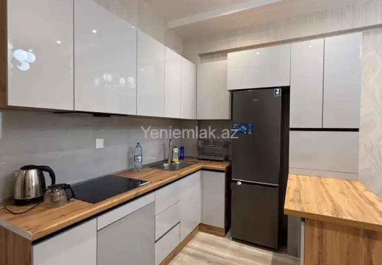 1 200 AZN - 2 otaqlı mənzil Kirayə (aylıq), Ağ şəhər, Xətai, Bakı