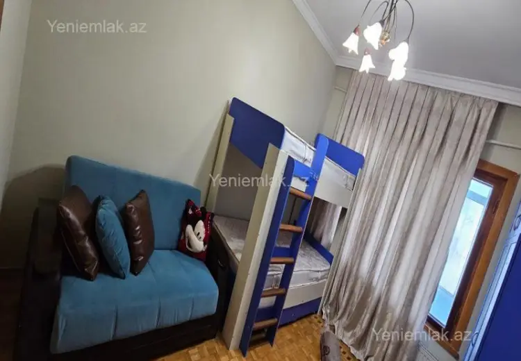 1 100 AZN - 4 otaqlı mənzil Kirayə (aylıq), Nəsimi, Bakı