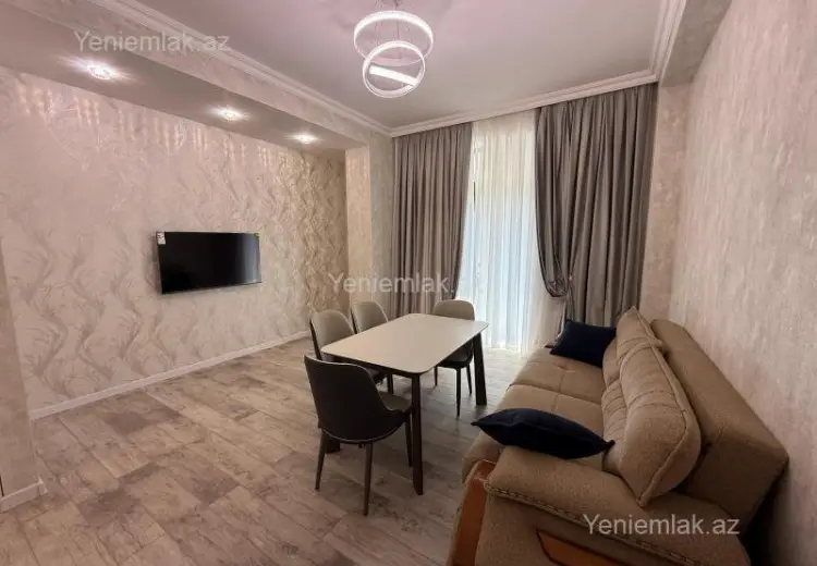1 200 AZN - 2 otaqlı mənzil Kirayə (aylıq), Ağ şəhər, Xətai, Bakı