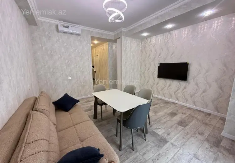 1 200 AZN - 2 otaqlı mənzil Kirayə (aylıq), Ağ şəhər, Xətai, Bakı