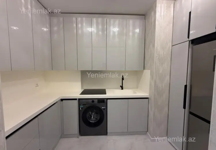 1 200 AZN - 2 otaqlı mənzil Kirayə (aylıq), Ağ şəhər, Xətai, Bakı