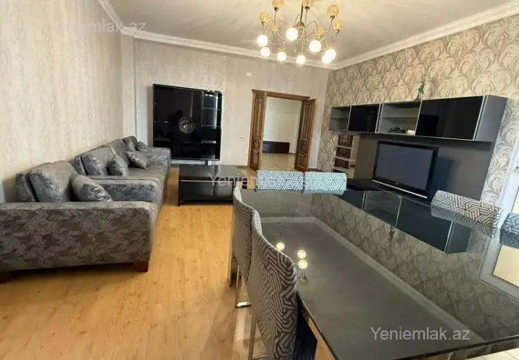 1 100 AZN - 4 otaqlı mənzil Kirayə (aylıq), Nəsimi, Bakı