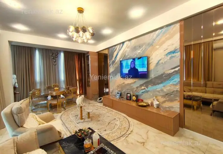450 000 AZN - 4 otaqlı mənzil Satılır, Böyükşor qəs., Nərimanov, Bakı