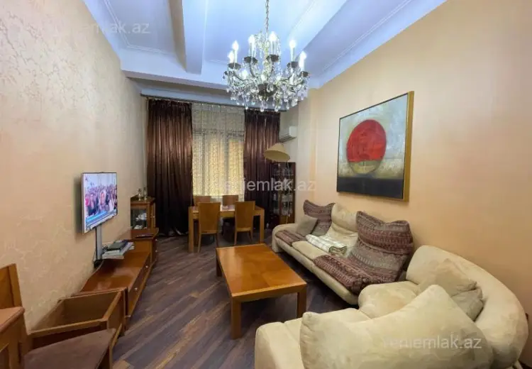 1 500 AZN - 2 otaqlı mənzil Kirayə (aylıq), Səbail, Bakı