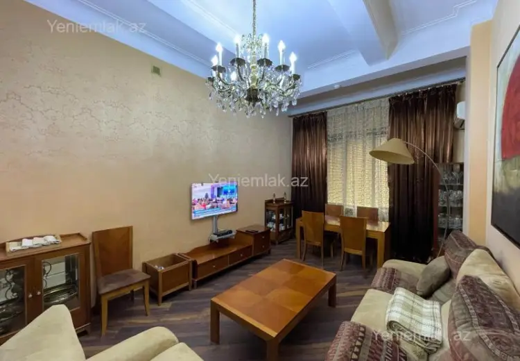 1 500 AZN - 2 otaqlı mənzil Kirayə (aylıq), Səbail, Bakı