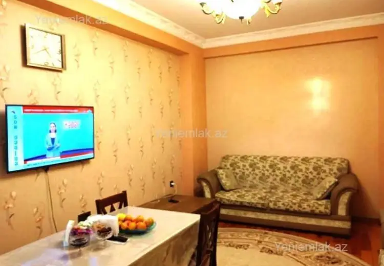 900 AZN - 3 otaqlı mənzil Kirayə (aylıq), 8-ci kilometr, Nizami, Bakı