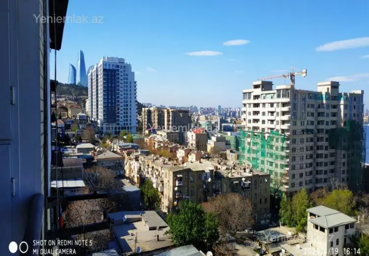 800 AZN - 3 otaqlı mənzil Kirayə (aylıq), Bayıl qəs., Səbail, Bakı