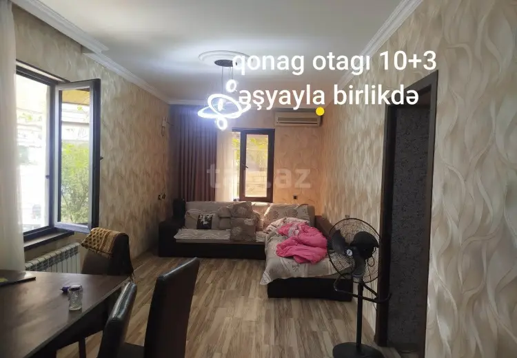 1 500 AZN - 4 otaqlı mənzil Kirayə (aylıq), Şirvan