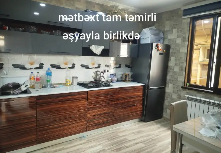 1 500 AZN - 4 otaqlı mənzil Kirayə (aylıq), Şirvan