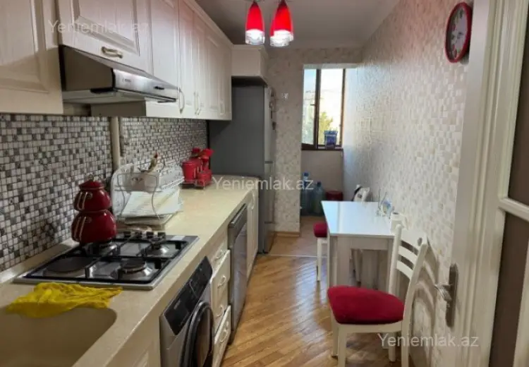 220 000 AZN - 3 otaqlı mənzil Satılır, 4-cü mikrorayon, Nəsimi, Bakı