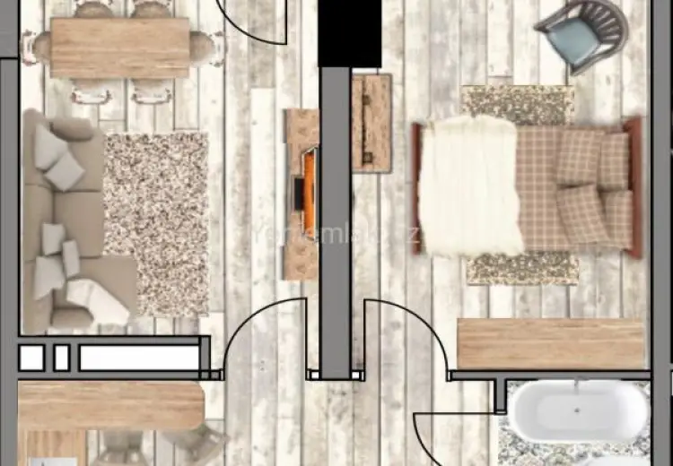 122 400 AZN - 2 otaqlı mənzil Satılır, Bakıxanov qəs., Sabunçu, Bakı