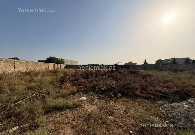600 000 AZN - 25 sot Torpaq Satılır, Şüvəlan, Xəzər, Bakı
