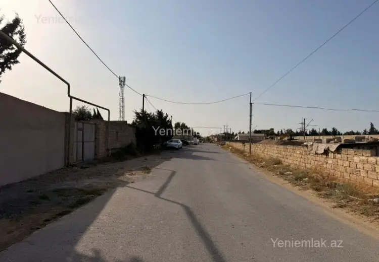 600 000 AZN - 25 sot Torpaq Satılır, Şüvəlan, Xəzər, Bakı