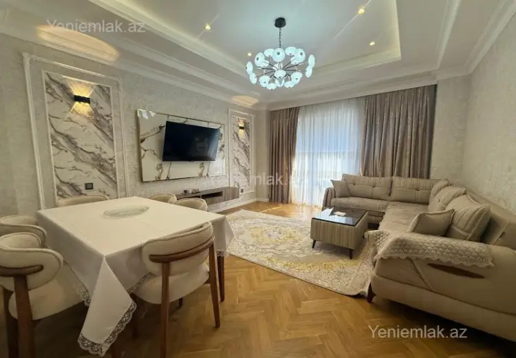 1 600 AZN - 2 otaqlı mənzil Kirayə (aylıq), Ağ şəhər, Xətai, Bakı