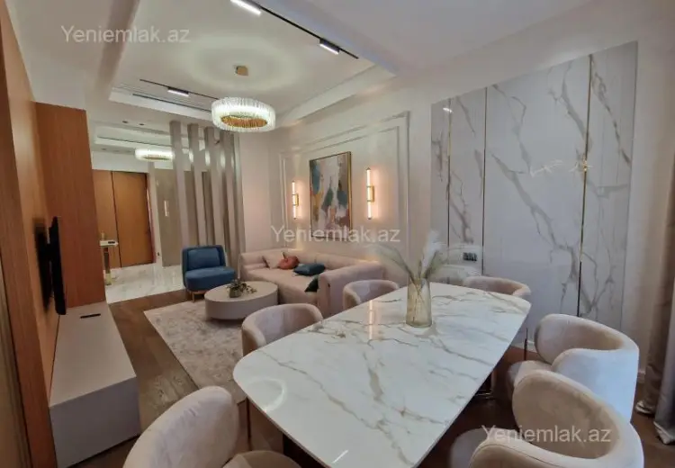 4 500 AZN - 3 otaqlı mənzil Kirayə (aylıq), Ağ şəhər, Xətai, Bakı