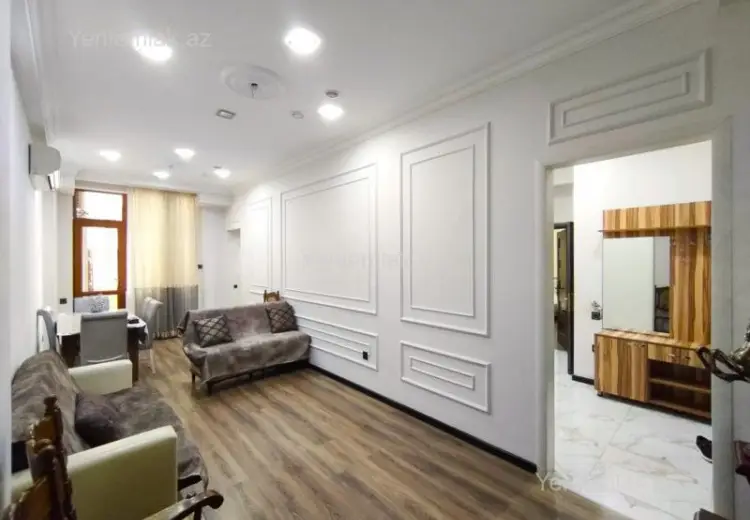 1 000 AZN - 3 otaqlı mənzil Kirayə (aylıq), Nəsimi, Bakı