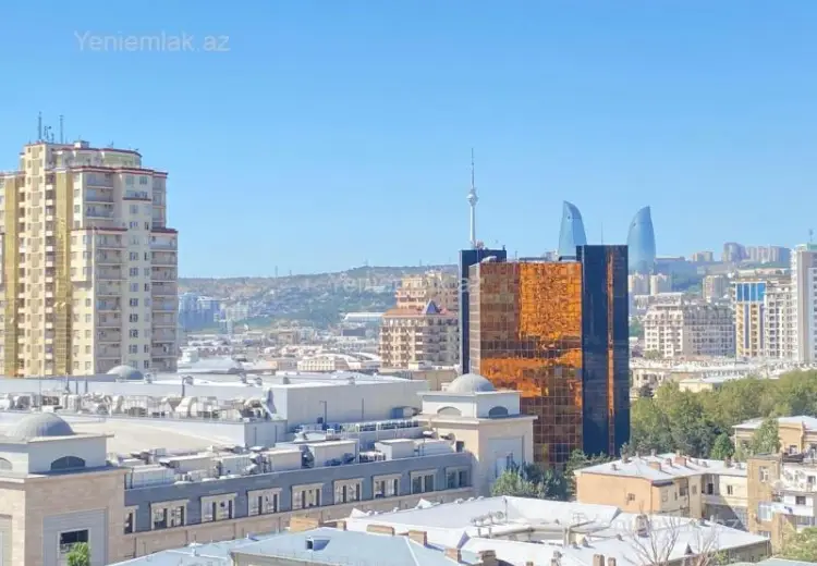 1 200 AZN - 3 otaqlı mənzil Kirayə (aylıq), Nəsimi, Bakı