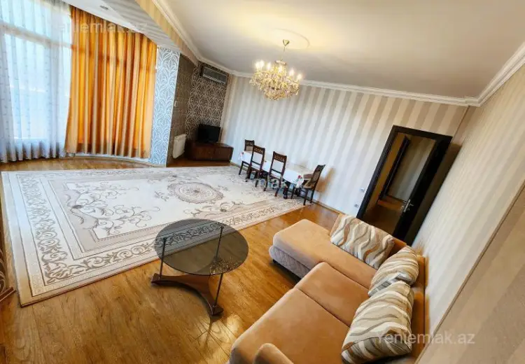 1 600 AZN - 3 otaqlı mənzil Kirayə (aylıq), Nəsimi, Bakı
