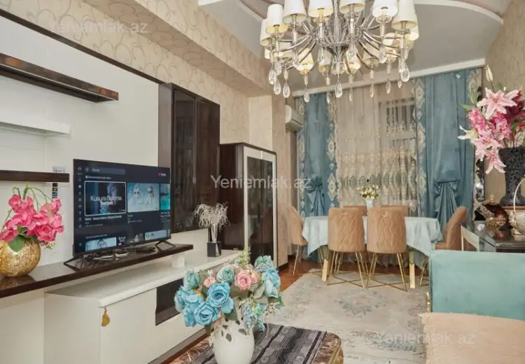 1 200 AZN - 3 otaqlı mənzil Kirayə (aylıq), Ağ şəhər, Xətai, Bakı