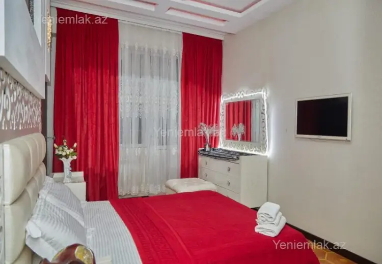1 200 AZN - 3 otaqlı mənzil Kirayə (aylıq), Ağ şəhər, Xətai, Bakı