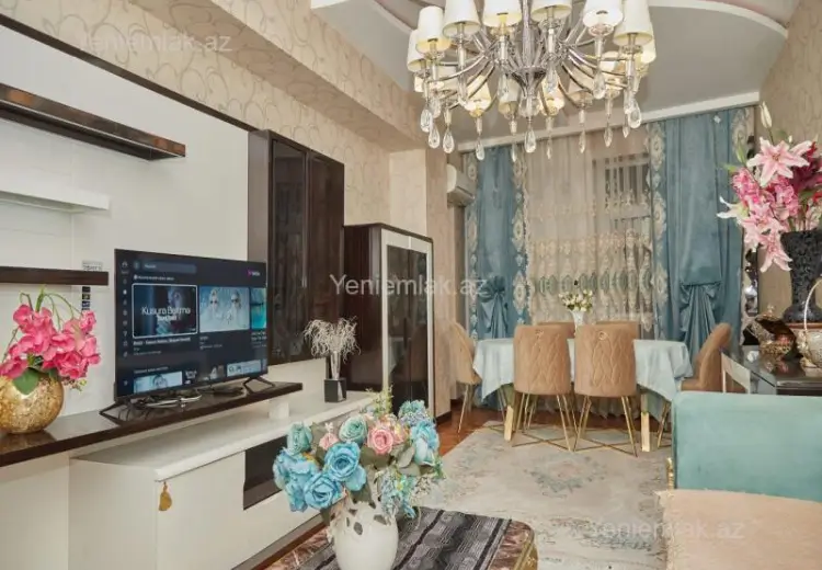 1 250 AZN - 3 otaqlı mənzil Kirayə (aylıq), Xətai, Bakı