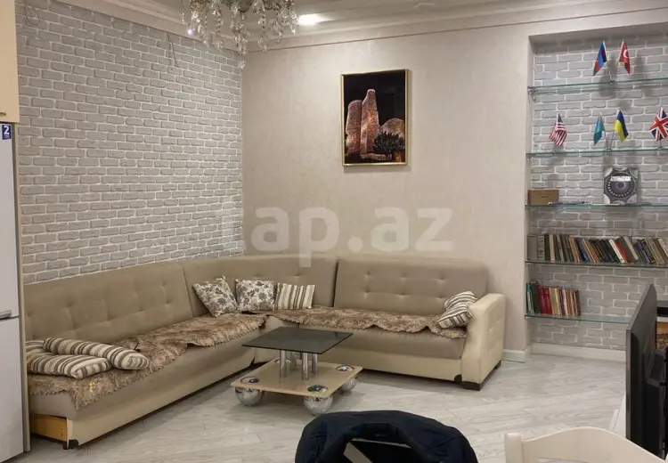 1 200 AZN - 2 otaqlı mənzil Kirayə (aylıq), Bakı