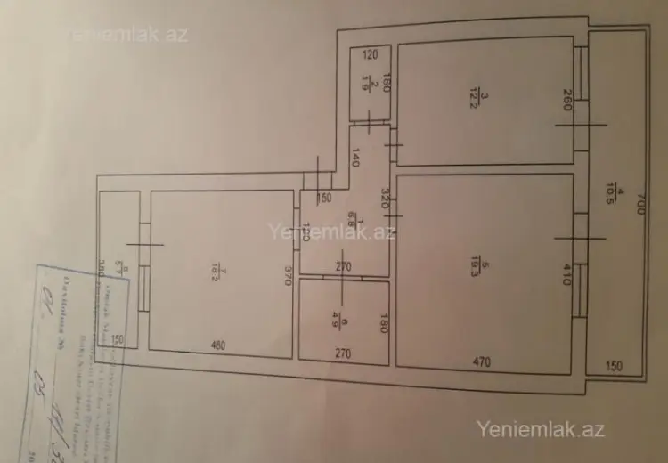 200 000 AZN - 2 otaqlı mənzil Satılır, Bayıl qəs., Səbail, Bakı