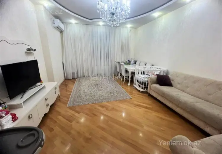 1 100 AZN - 3 otaqlı mənzil Kirayə (aylıq), Nərimanov, Bakı