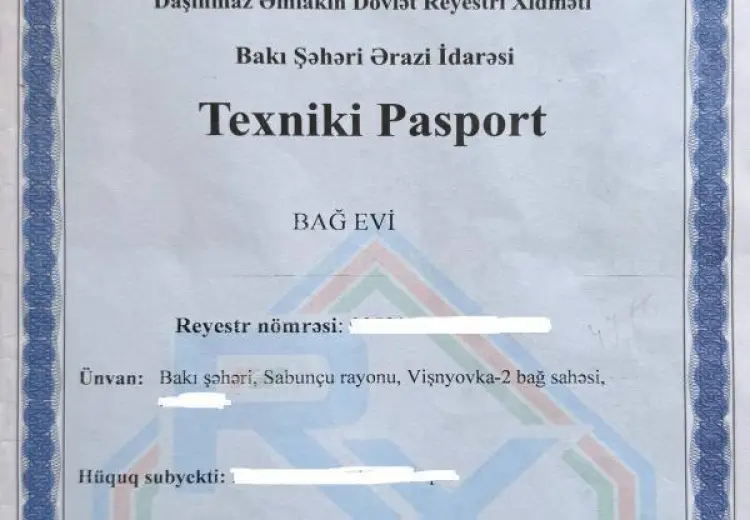 120 999 AZN - 9.5 sot Torpaq Satılır, Albalı qəs., Sabunçu, Bakı