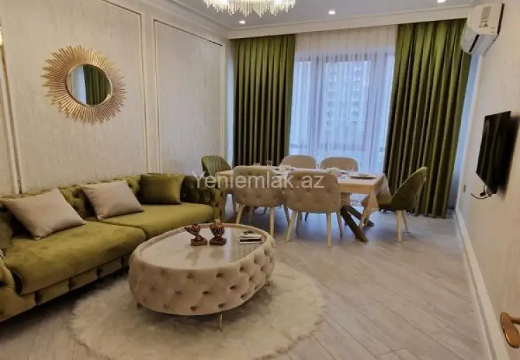 1 200 AZN - 2 otaqlı mənzil Kirayə (aylıq), Nərimanov, Bakı