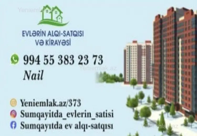 350 AZN - 2 otaqlı mənzil Kirayə (aylıq), 5-ci mikrorayon, Sumqayıt