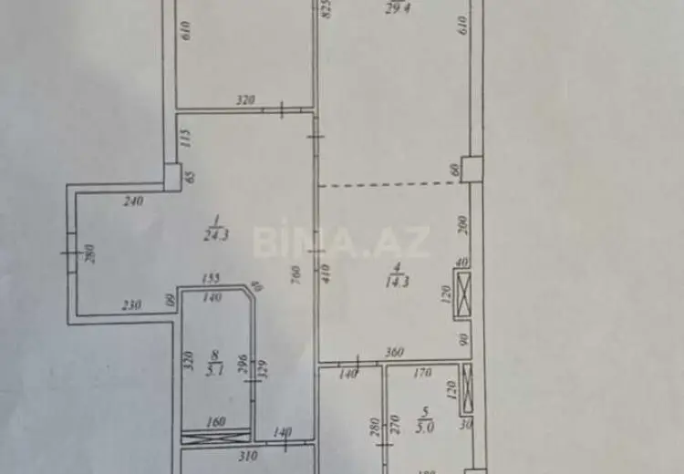 460 000 AZN - 4 otaqlı mənzil Satılır, Xətai, Bakı