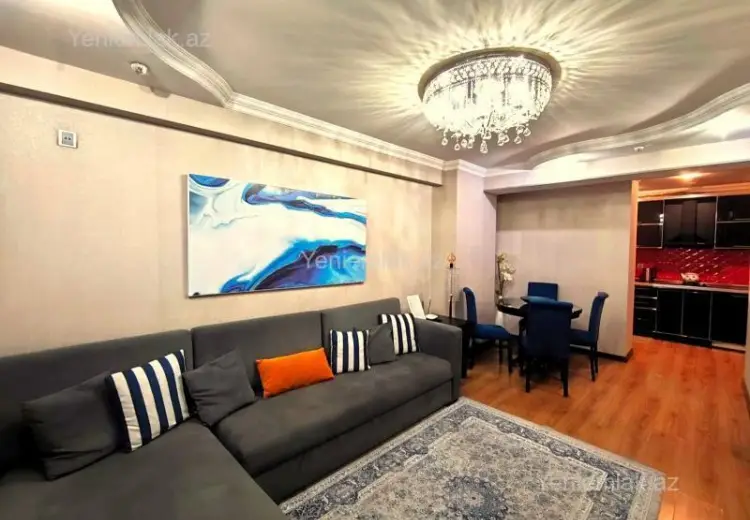 1 000 AZN - 3 otaqlı mənzil Kirayə (aylıq), Montin qəs., Nərimanov, Bakı