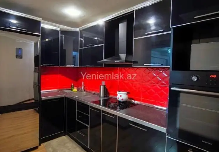 1 000 AZN - 3 otaqlı mənzil Kirayə (aylıq), Montin qəs., Nərimanov, Bakı