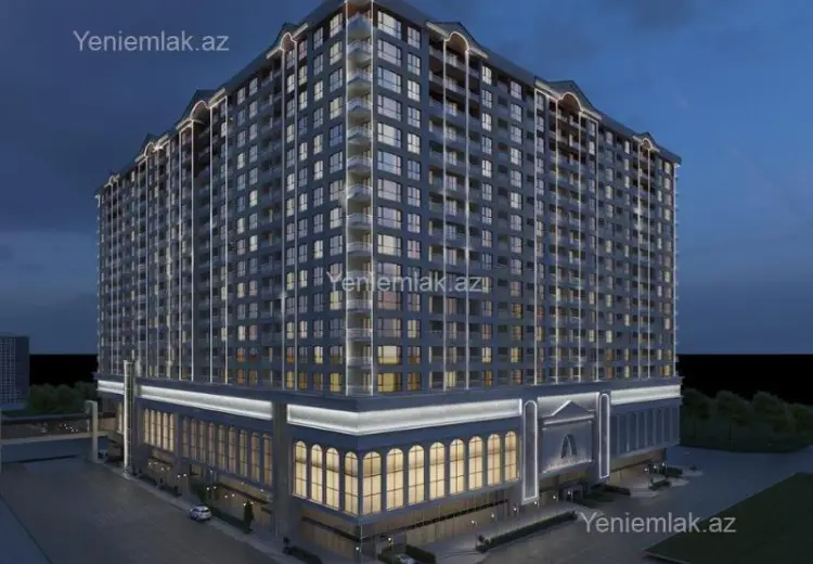 1 200 AZN - 3 otaqlı mənzil Kirayə (aylıq), Ağ şəhər, Xətai, Bakı