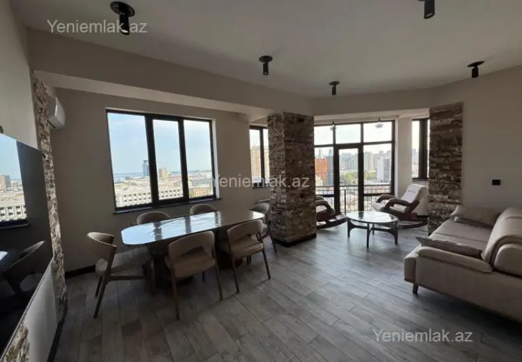 2 200 AZN - 3 otaqlı mənzil Kirayə (aylıq), Nəsimi, Bakı