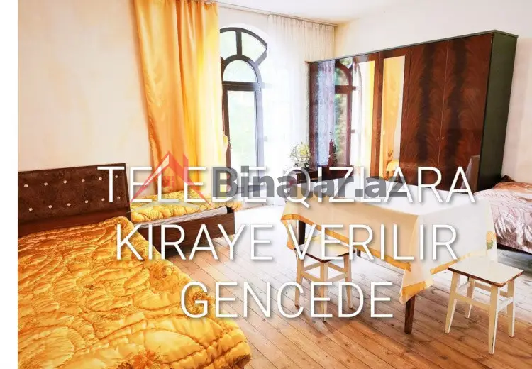 100 AZN - 4 otaqlı mənzil Kirayə (aylıq), Gəncə