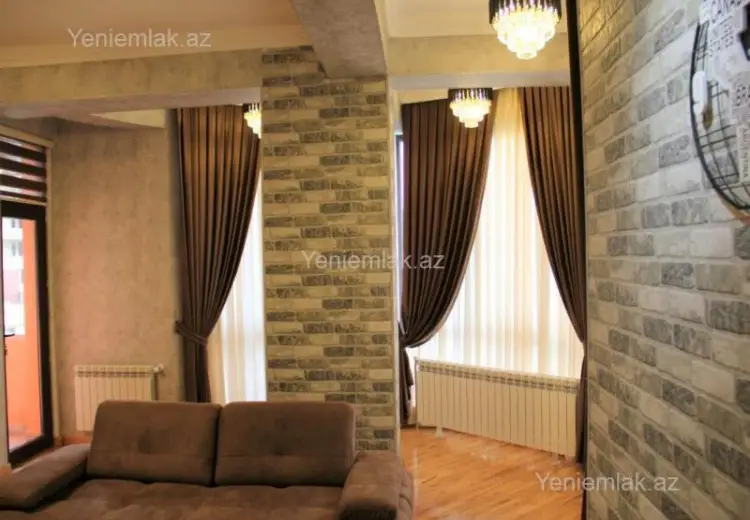 1 500 AZN - 3 otaqlı mənzil Kirayə (aylıq), Nəsimi, Bakı