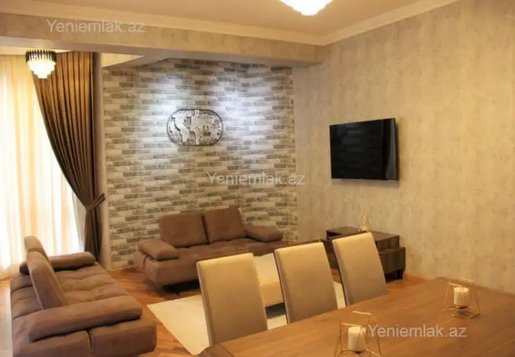 1 500 AZN - 3 otaqlı mənzil Kirayə (aylıq), Nəsimi, Bakı