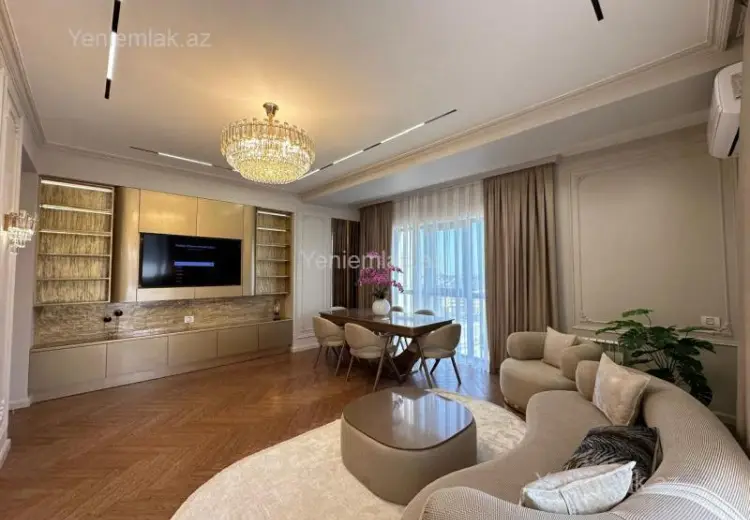725 000 AZN - 3 otaqlı mənzil Satılır, Ağ şəhər, Xətai, Bakı