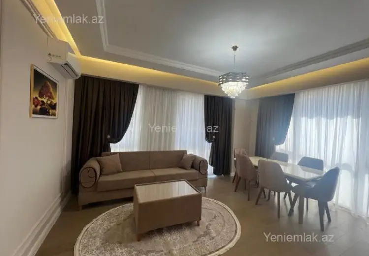 1 500 AZN - 3 otaqlı mənzil Kirayə (aylıq), Nərimanov, Bakı