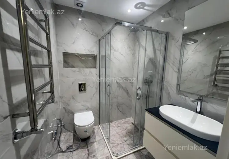 1 500 AZN - 3 otaqlı mənzil Kirayə (aylıq), Nərimanov, Bakı