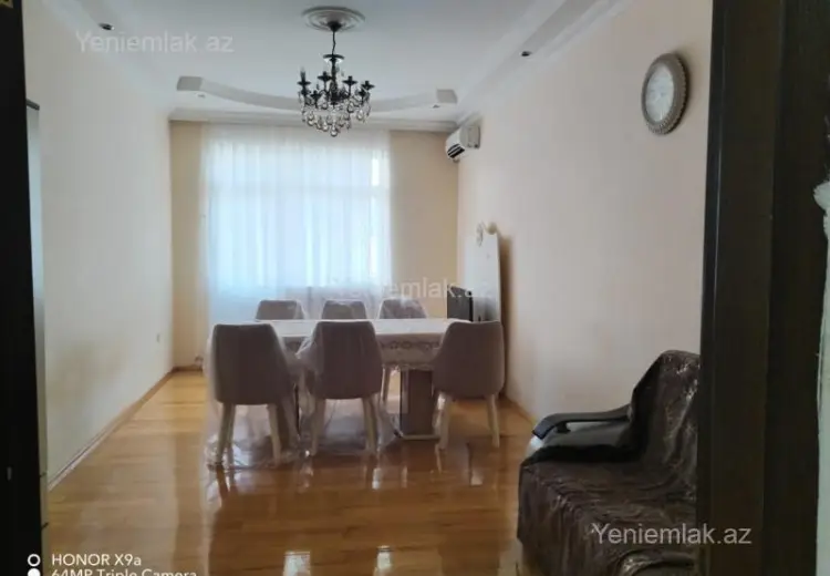 1 200 AZN - 3 otaqlı mənzil Kirayə (aylıq), Nəsimi, Bakı