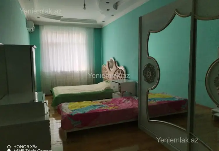 1 200 AZN - 3 otaqlı mənzil Kirayə (aylıq), Nəsimi, Bakı