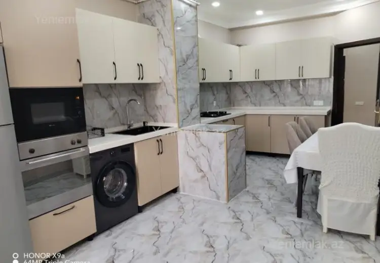 1 200 AZN - 3 otaqlı mənzil Kirayə (aylıq), Nəsimi, Bakı