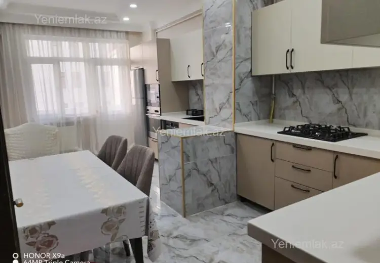 1 200 AZN - 3 otaqlı mənzil Kirayə (aylıq), Nəsimi, Bakı