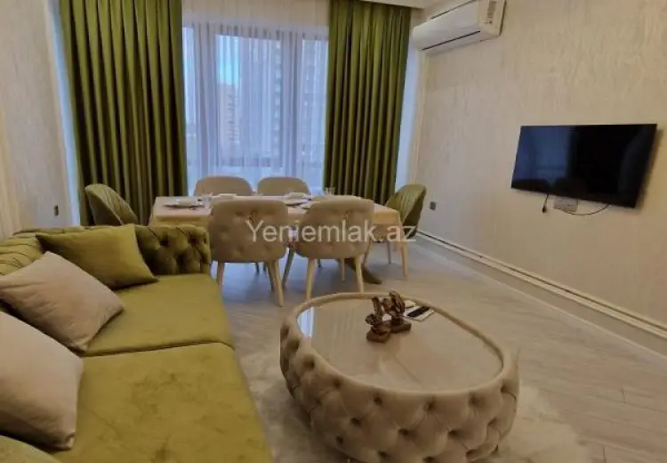 1 200 AZN - 2 otaqlı mənzil Kirayə (aylıq), Nəsimi, Bakı