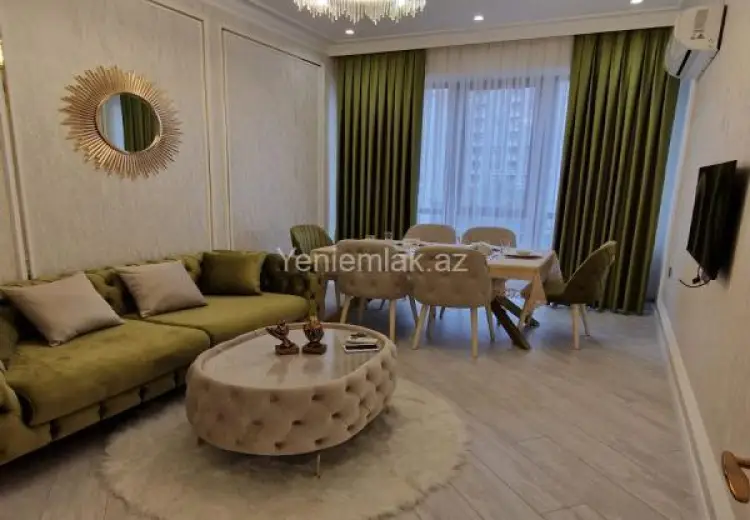 1 200 AZN - 2 otaqlı mənzil Kirayə (aylıq), Nəsimi, Bakı